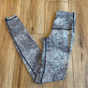 Lululemon High Waisted Leggings - 4 - Gray Marbled
